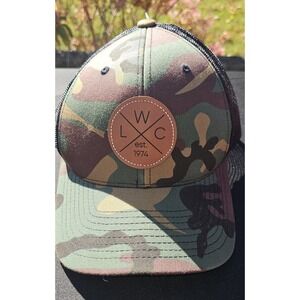 WLC = Waterfowl Company" Drink Up North" / Back Green Camo‎ Camouflage Cap